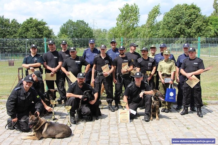 Wrocław: oto najlepsze psy policyjne z regionu [ZDJĘCIA, WIDEO], Dolnośląska Policja